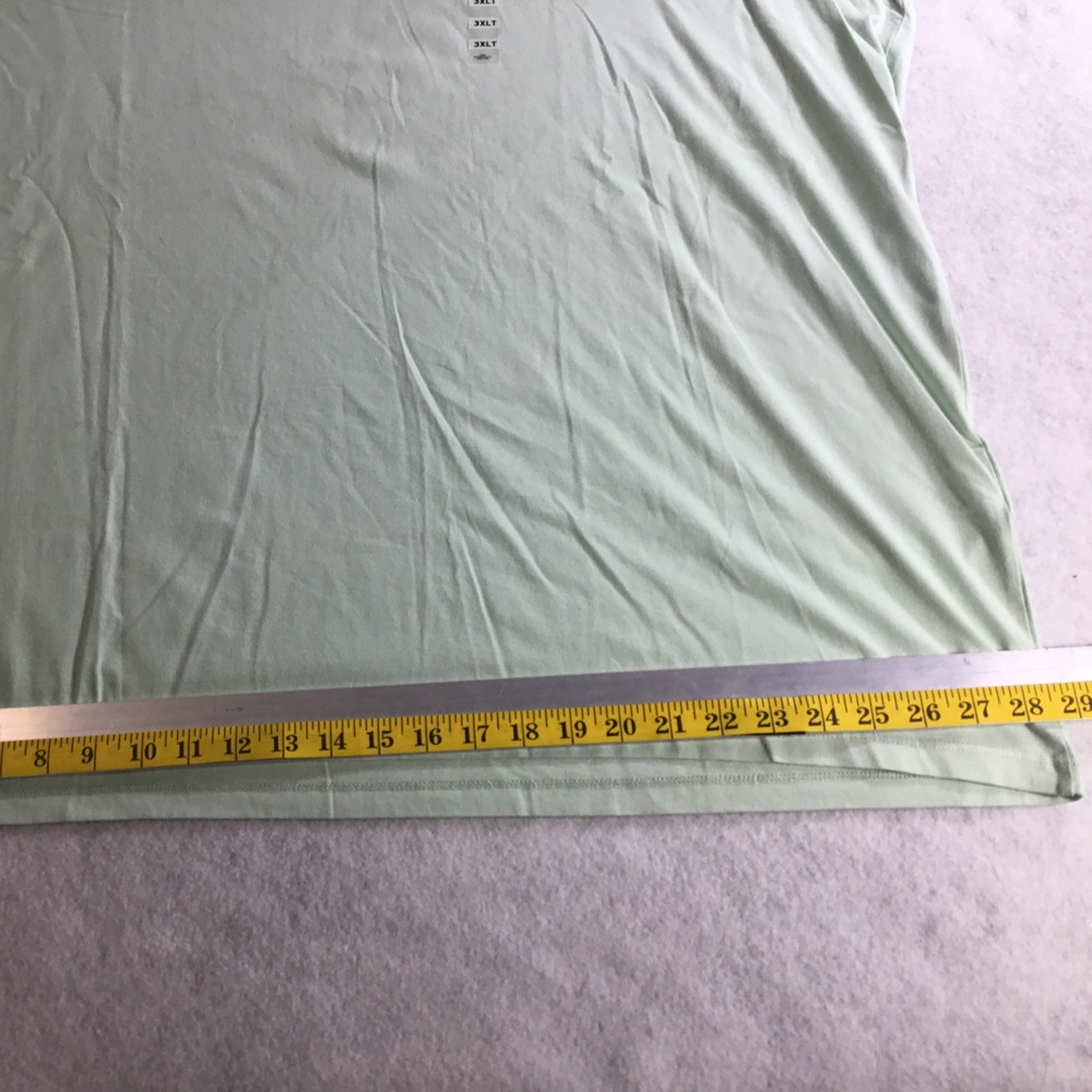 Levi's Mint Green Short Sleeve Tee with Red Logo 3XLT NWT - Picture 11 of 13